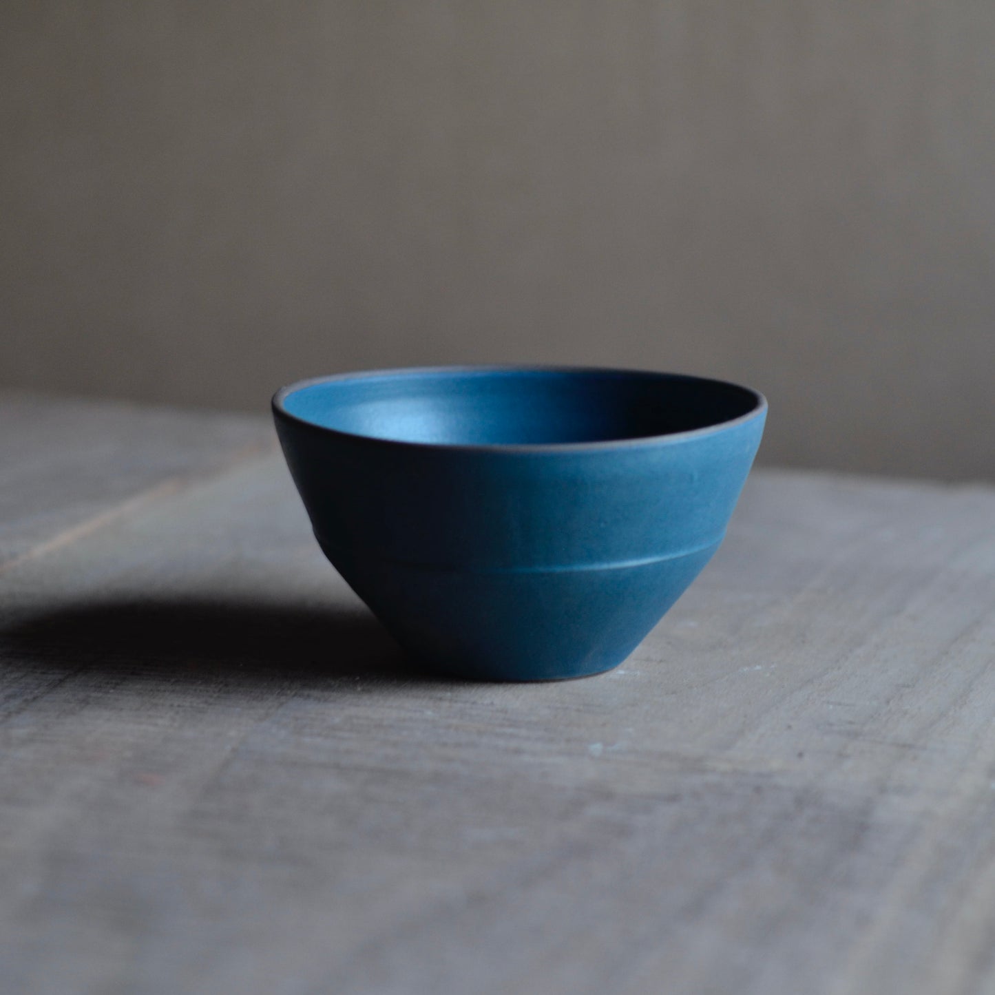 Line Bowl - Matte Blue - 5 1/2x3"